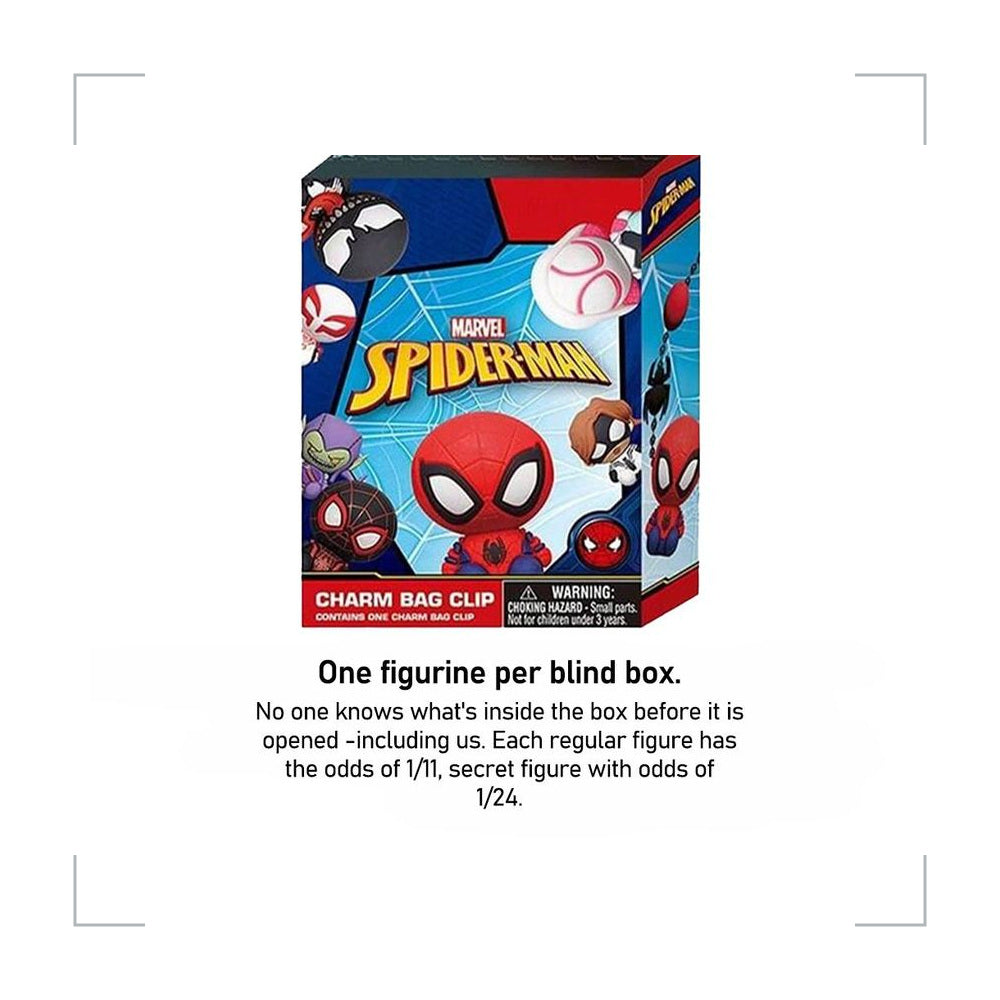 [BG_UNKNOWN] Spider-Man PVC Blind Bag Keychain 5