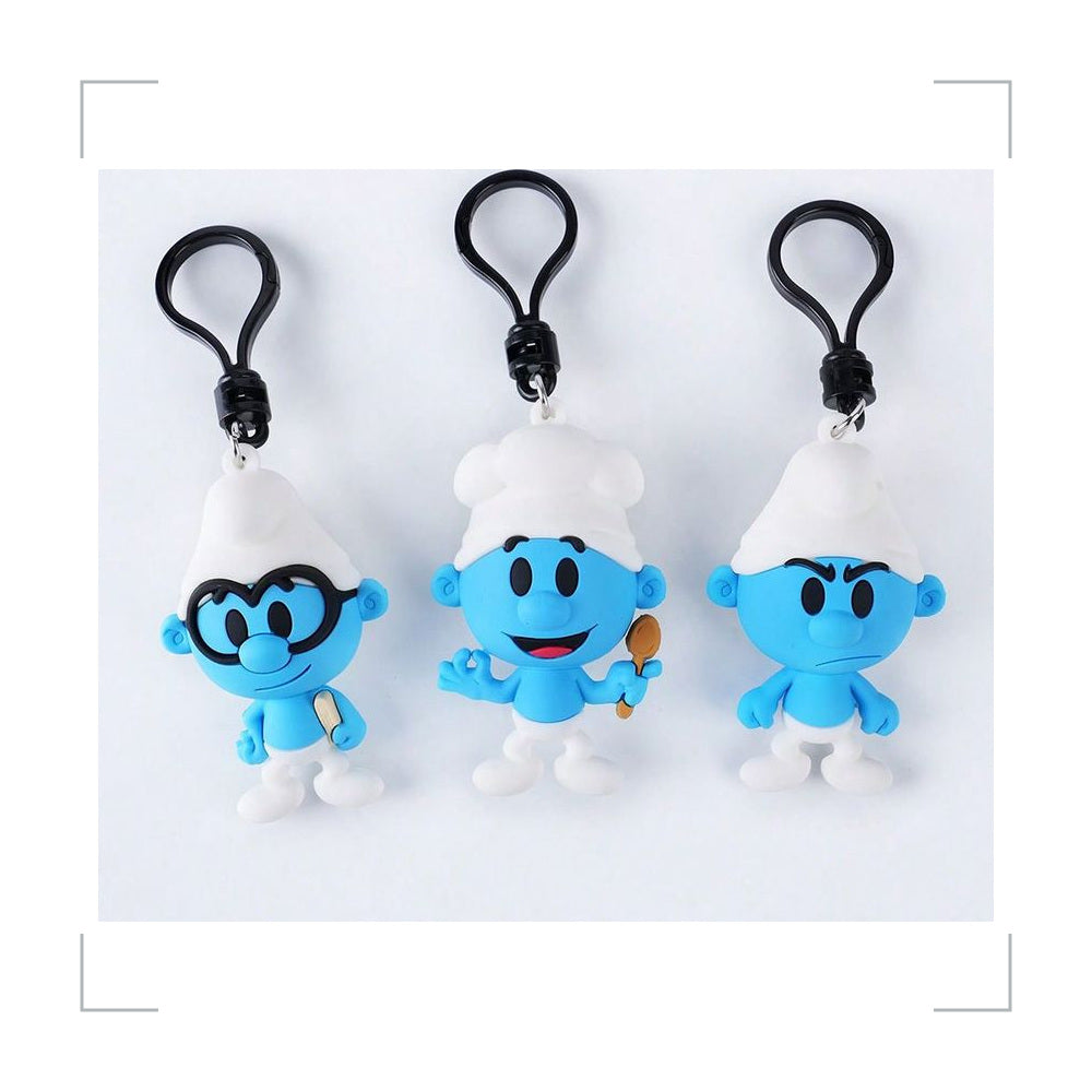 [BG_UNKNOWN] The Smurfs PVC Blind Bag Keychain 5