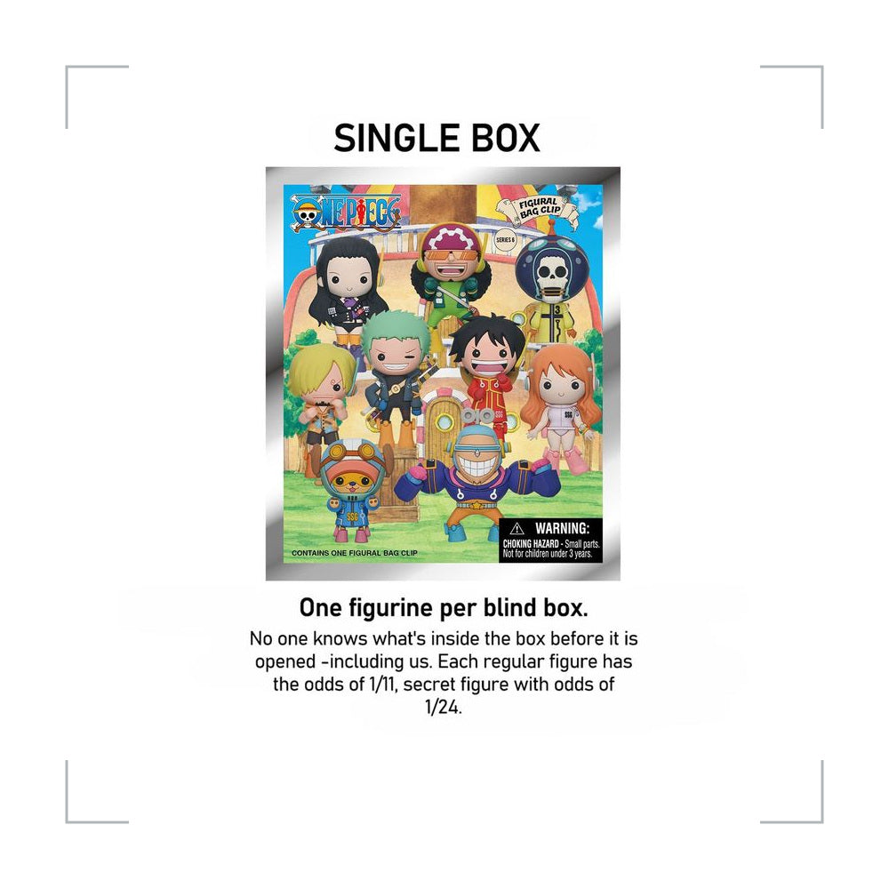 [BG_UNKNOWN] One Piece PVC Blind Bag Keychain 5