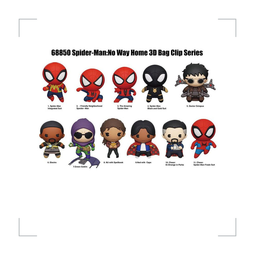 [BG_UNKNOWN] Spider-Man PVC Blind Bag Keychain 5