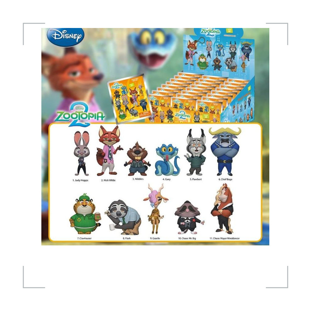[BG_UNKNOWN] Zootopia PVC Blind Bag Keychain 5