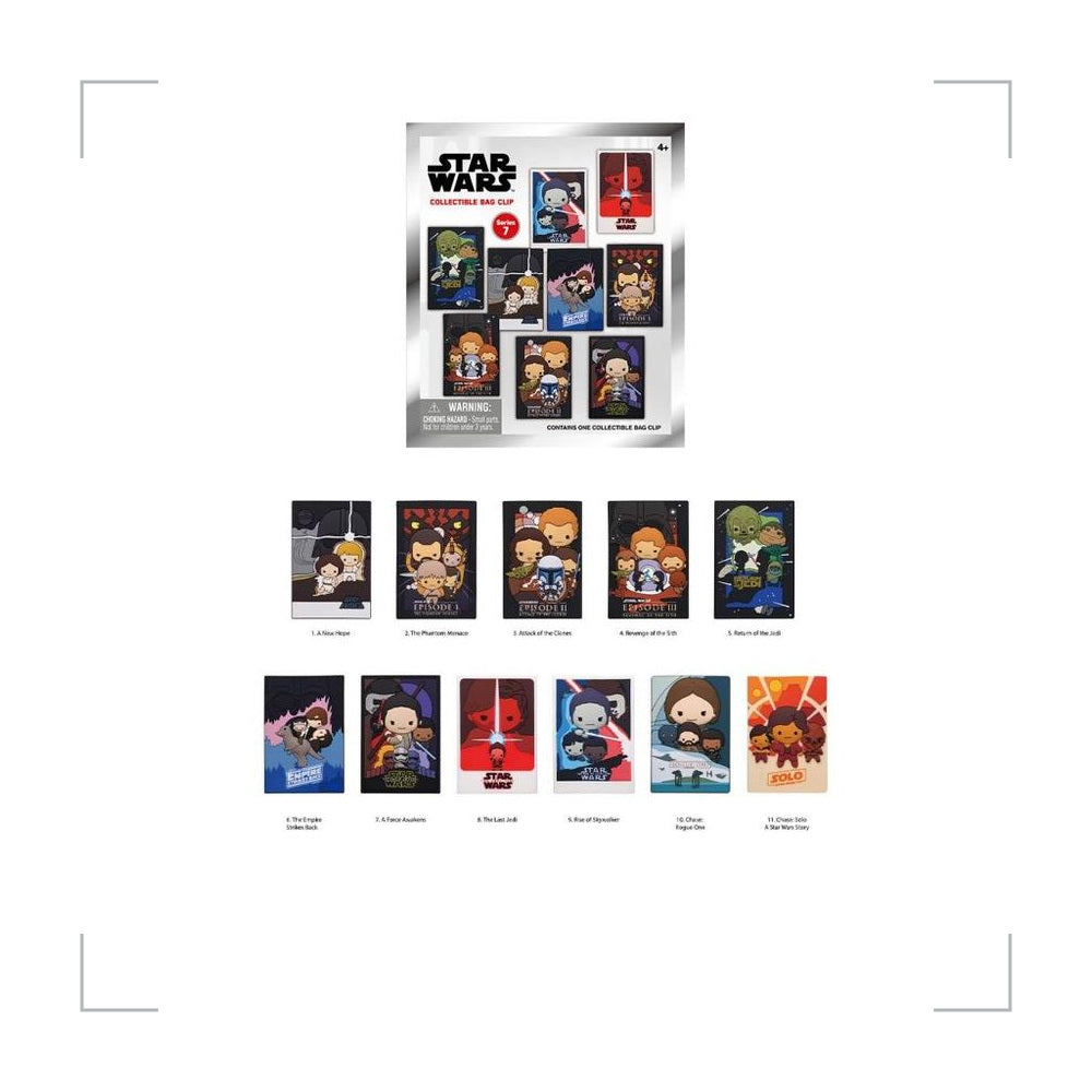 [BG_UNKNOWN] STAR WARS PVC Blind Bag Keychain 5
