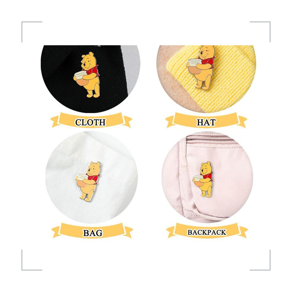 [BG_UNKNOWN] Winnie the Pooh Zinc Alloy Pin 5