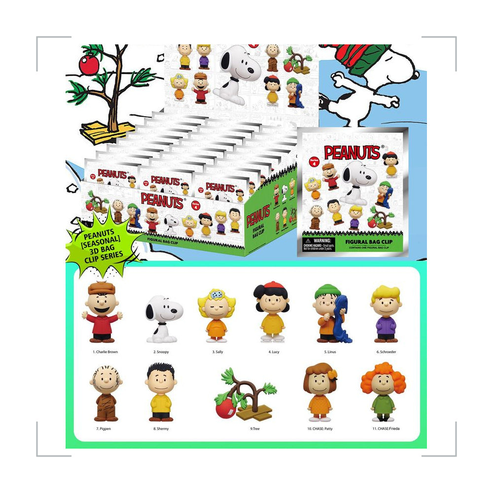 [BG_UNKNOWN] Peanuts PVC Blind Bag Keychain 5