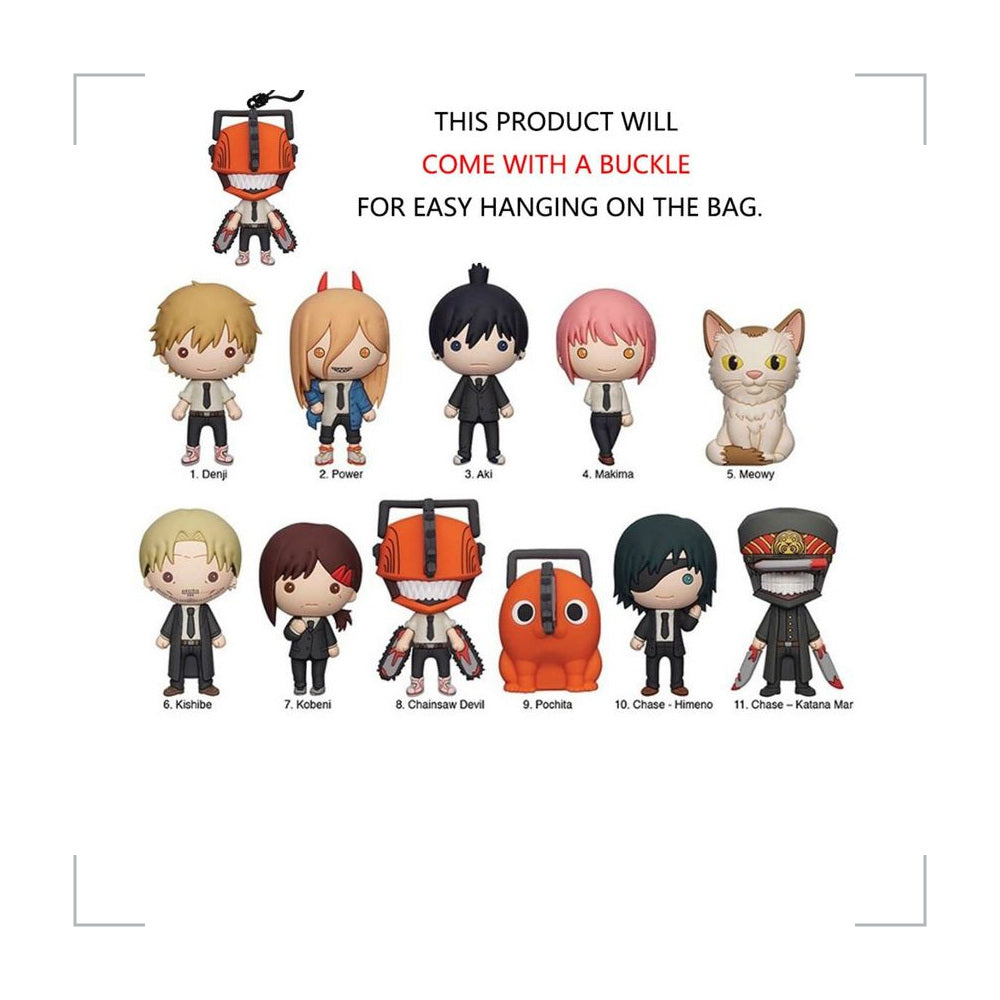 [BG_UNKNOWN] Chainsaw Man Blind Bag Keychain 5
