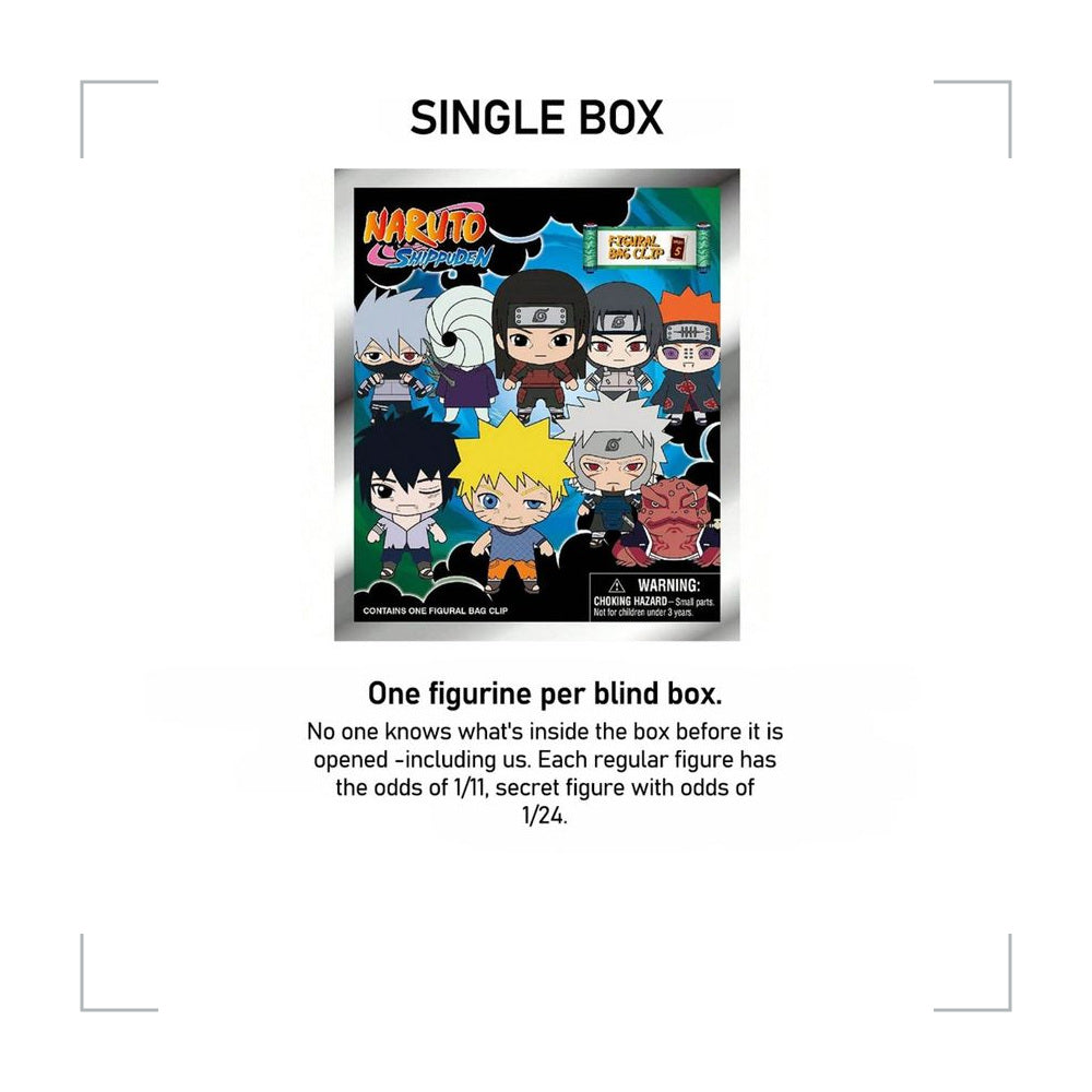 [BG_UNKNOWN] NARUTO PVC Blind Bag Keychain 5