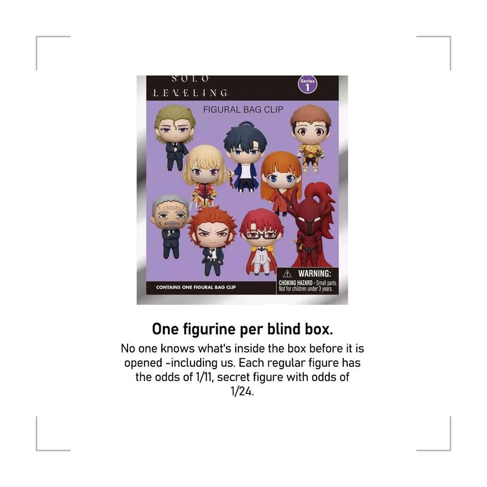 [BG_UNKNOWN] Solo Leveling PVC Blind Bag Keychain 5