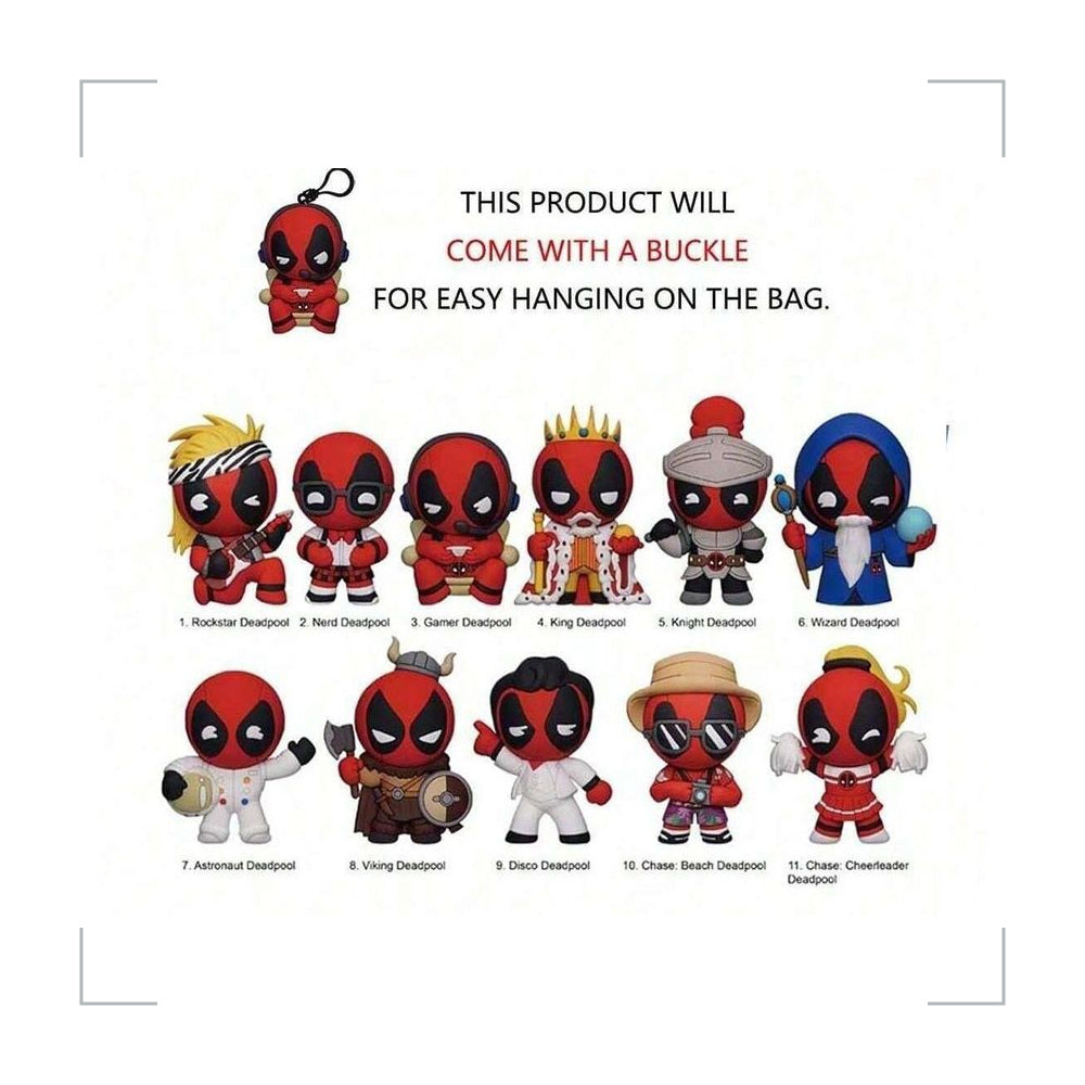 [BG_UNKNOWN] Marvel Deadpool PVC Blind Bag Keychain 5