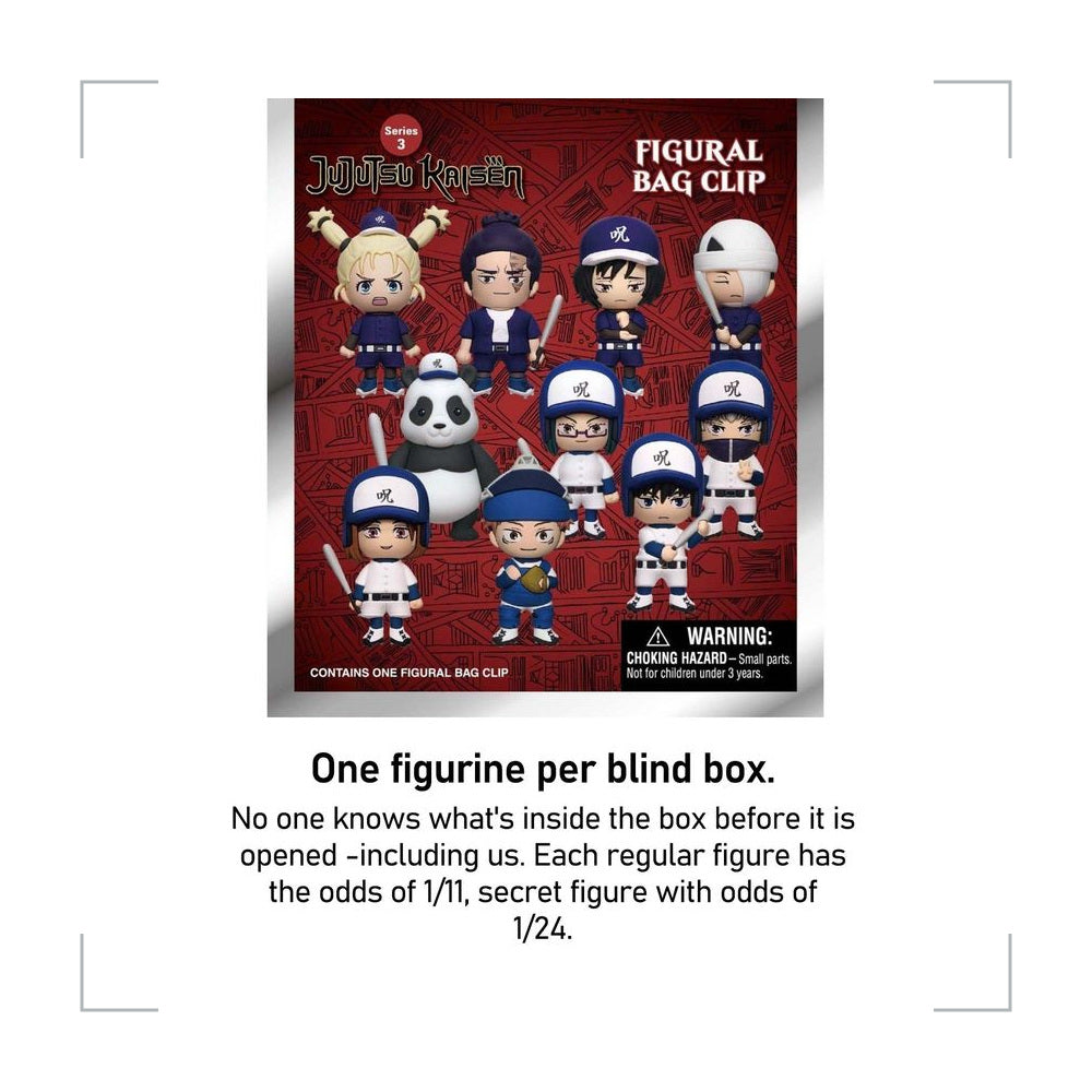 [BG_UNKNOWN] JUJUTSU KAISEN PVC Blind Bag Keychain 5