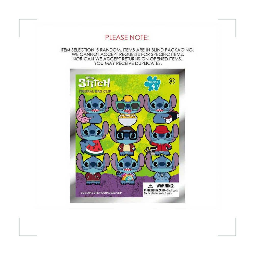 [BG_UNKNOWN] Stitch PVC Blind Bag Keychain 5