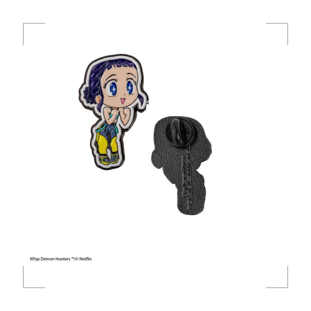 [BG_UNKNOWN] Kpop Demon Hunters Zinc Alloy Brooch 5