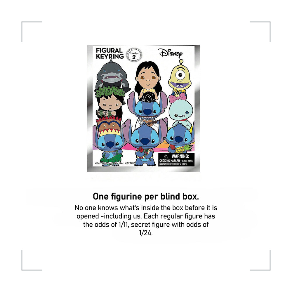 [BG_UNKNOWN] Stitch PVC Blind Bag Keychain 5