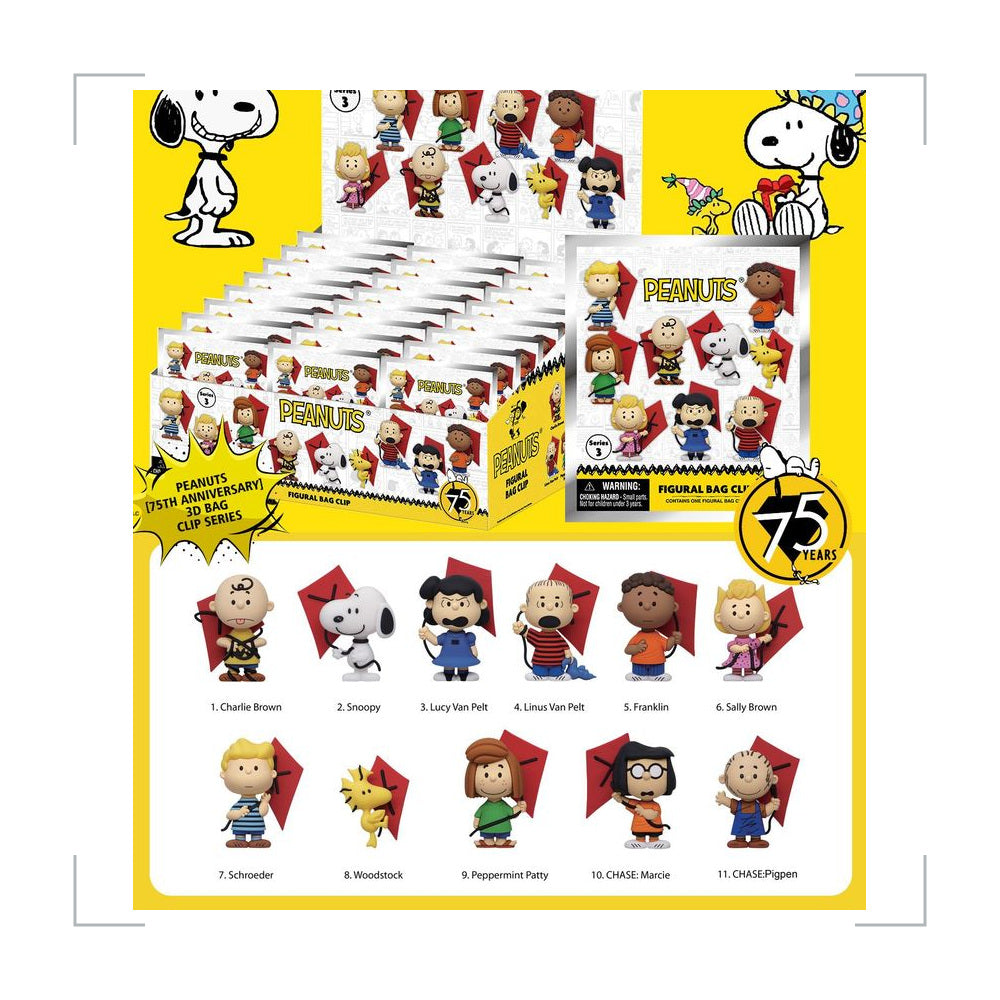 [BG_UNKNOWN] Peanuts PVC Blind Bag Keychain 5