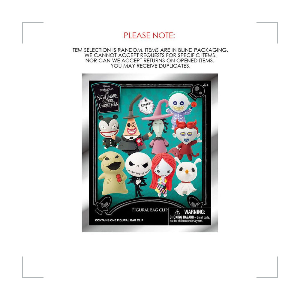 [BG_UNKNOWN] The Nightmare Before Christmas PVC Blind Bag Keychain 5