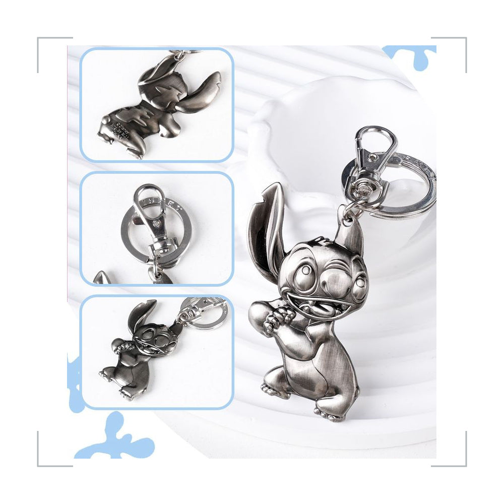 [BG_UNKNOWN] Stitch Metal Keychain 5