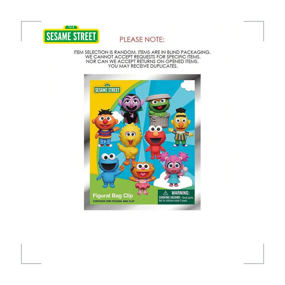[BG_UNKNOWN] Sesame Street PVC Blind Bag Keychain 5