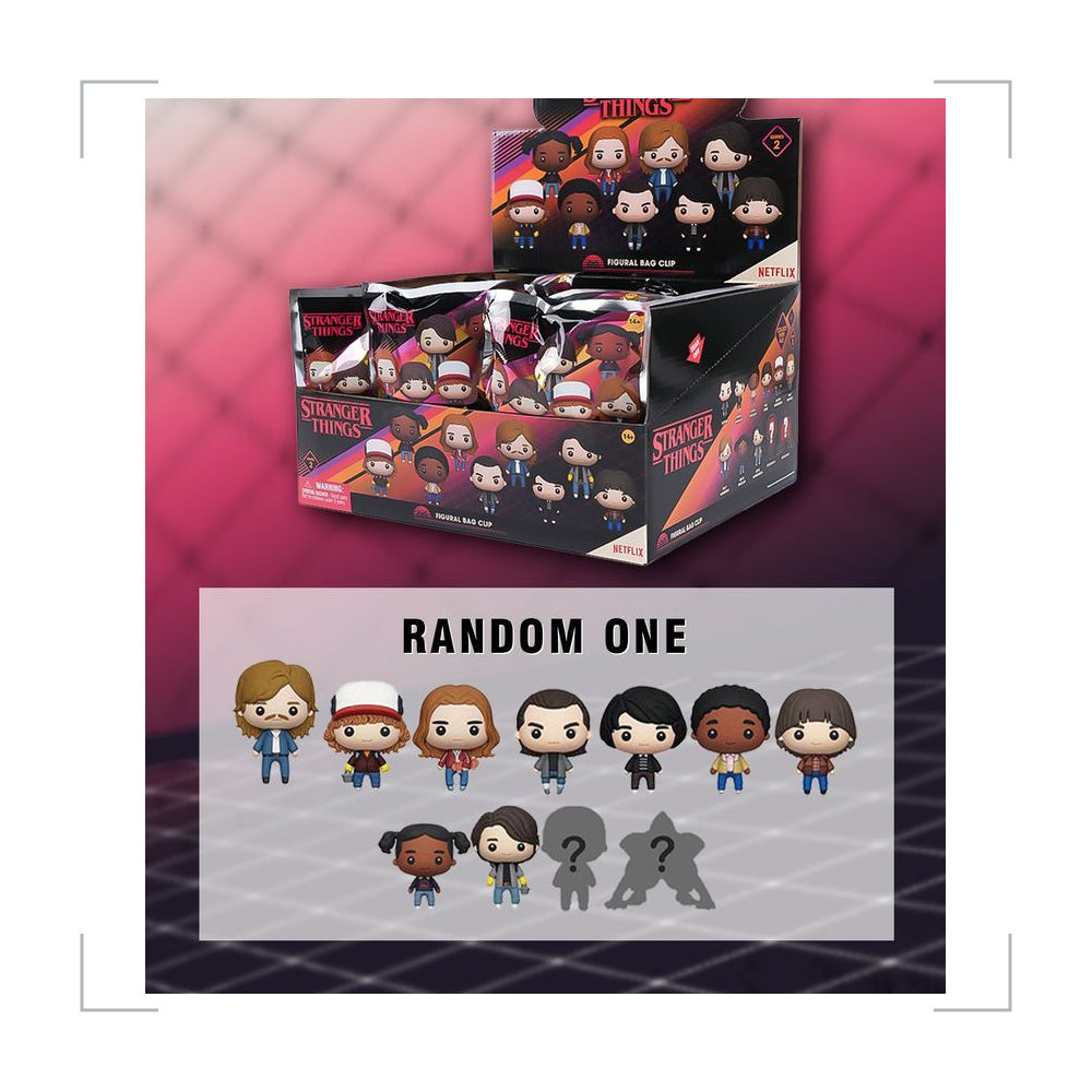 [BG_UNKNOWN] Stranger Things PVC Blind Bag Keychain 5