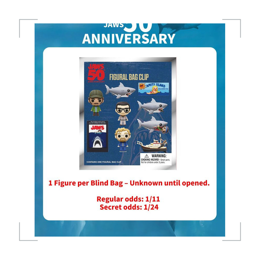 [BG_UNKNOWN] JAWS PVC Blind Bag Keychain 5