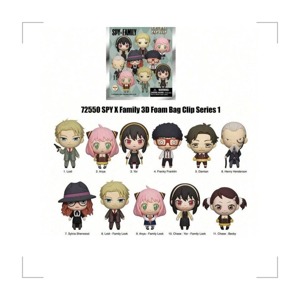[BG_UNKNOWN] Spy x Family PVC Blind Bag Keychain 5