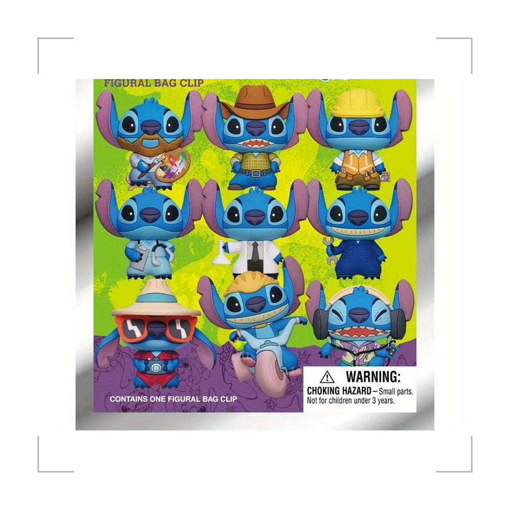 [BG_UNKNOWN] Stitch PVC Blind Bag Keychain 5