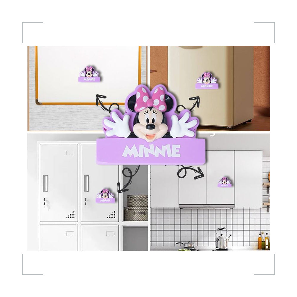 [BG_UNKNOWN] Disney Mickey Mouse Fridge Magnet - Purple 5