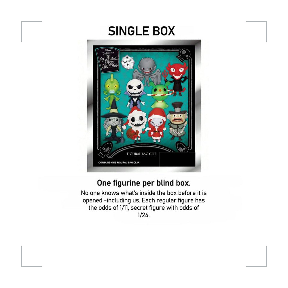 [BG_UNKNOWN] The Nightmare Before Christmas PVC Blind Bag Keychain 5