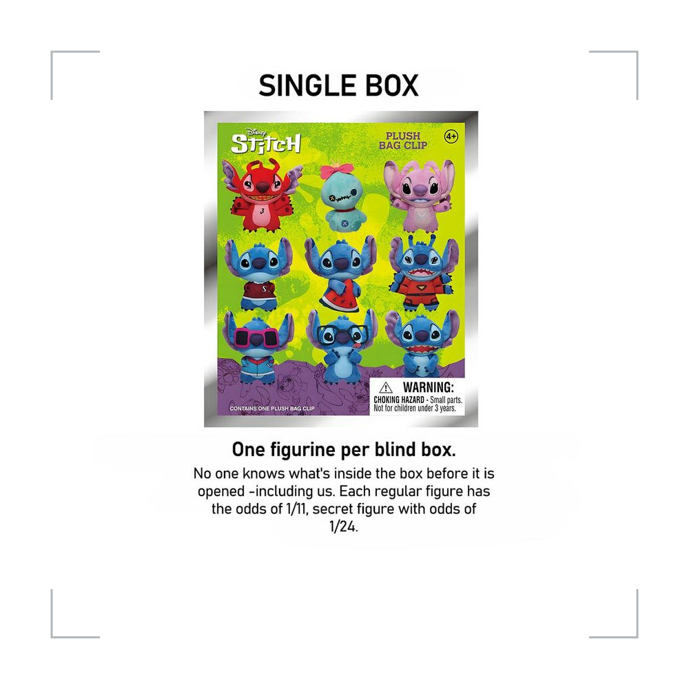 [BG_UNKNOWN] Stitch Plush Blind Bag Keychain 5