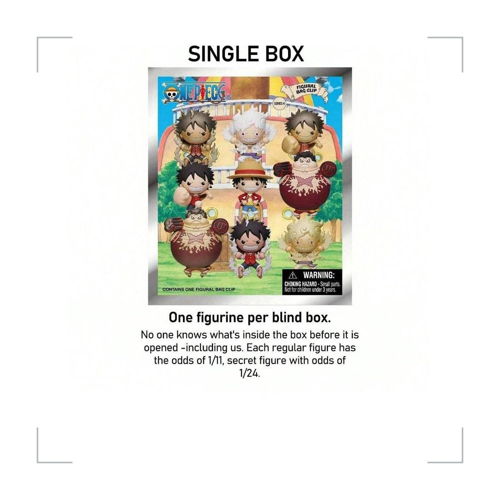 [BG_UNKNOWN] One Piece PVC Blind Bag Keychain 5