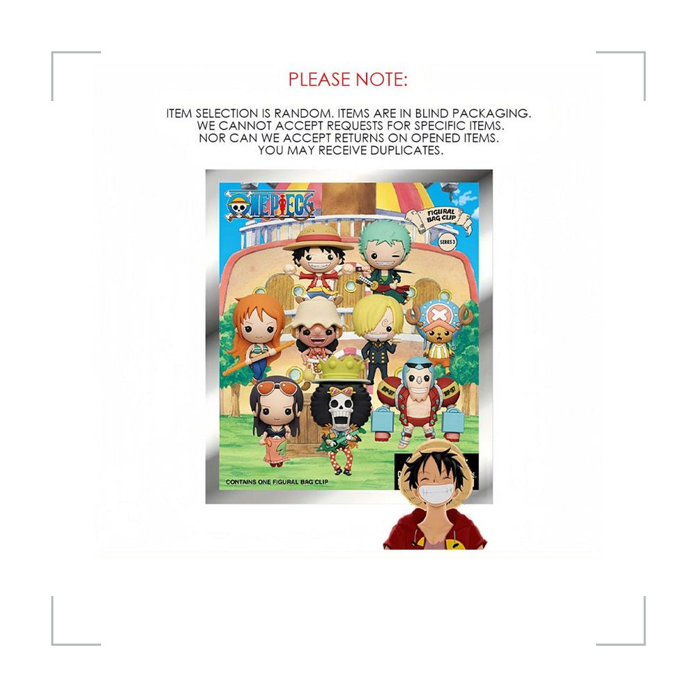 [BG_UNKNOWN] One Piece PVC Blind Bag Keychain 5