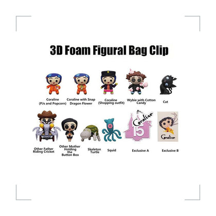 Coraline PVC Blind Bag Keychain 5