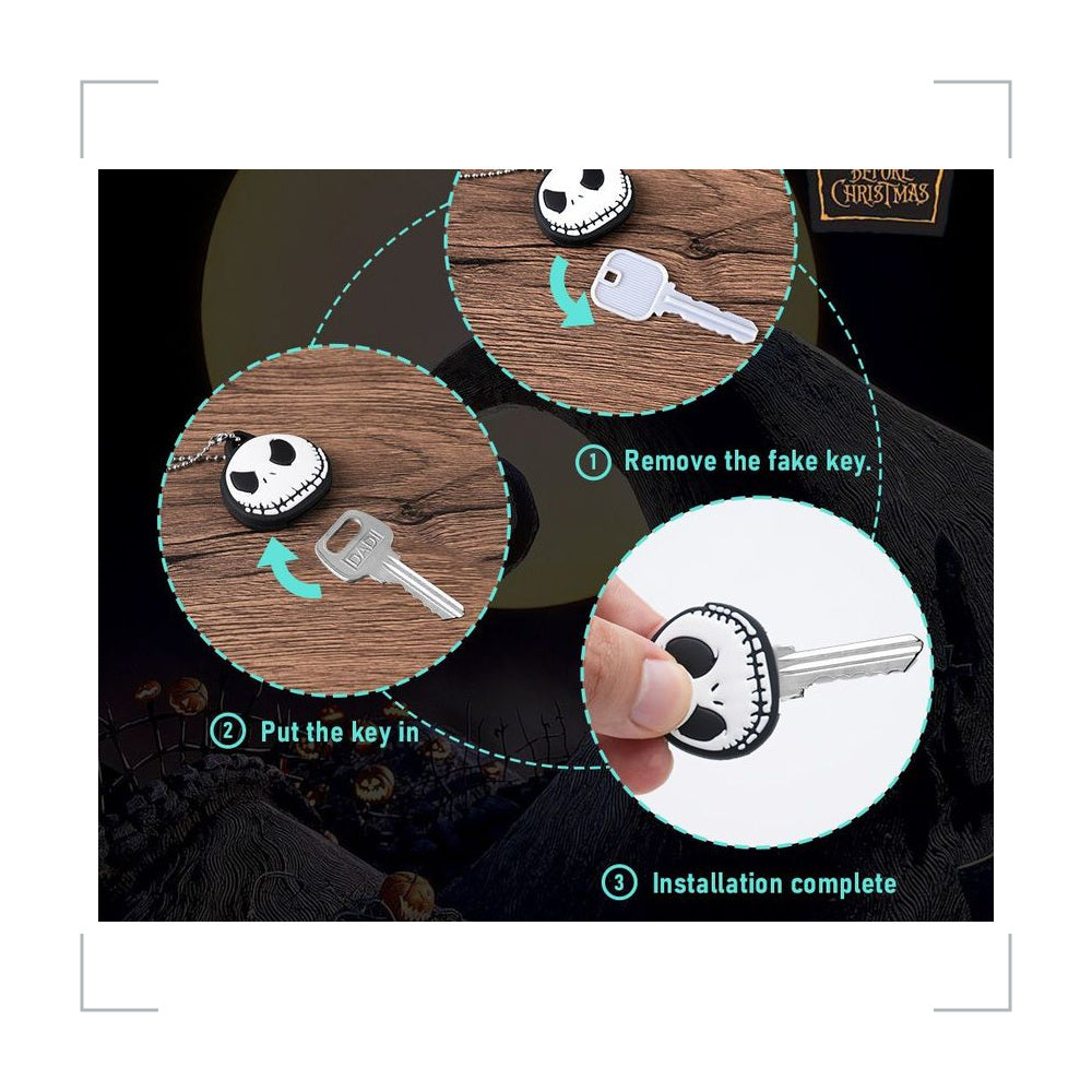 [BG_UNKNOWN] The Nightmare Before Christmas PVC Keychain 5