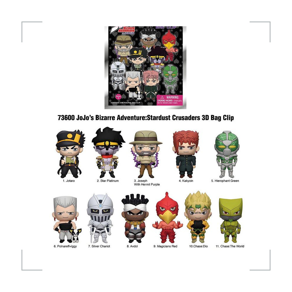 [BG_UNKNOWN] JOJO'S Bizarre Adventure PVC Blind Bag Keychain 5