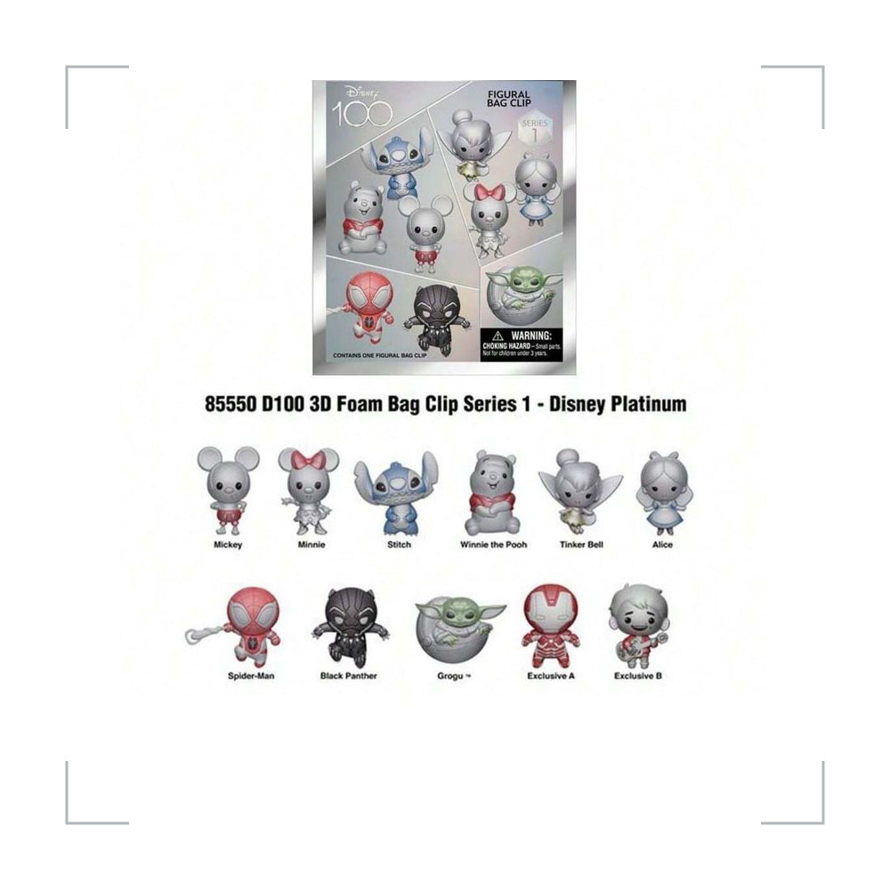 [BG_UNKNOWN] Disney Standard Characters PVC Blind Bag Keychain 5