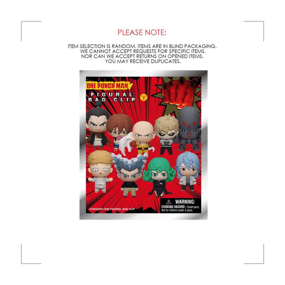 [BG_UNKNOWN] One Punch Man PVC Blind Bag Keychain 5