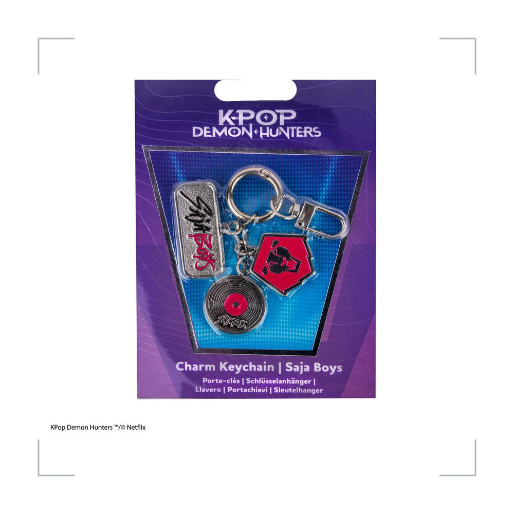 [BG_UNKNOWN] Kpop Demon Hunters Zinc Alloy Keychain 5