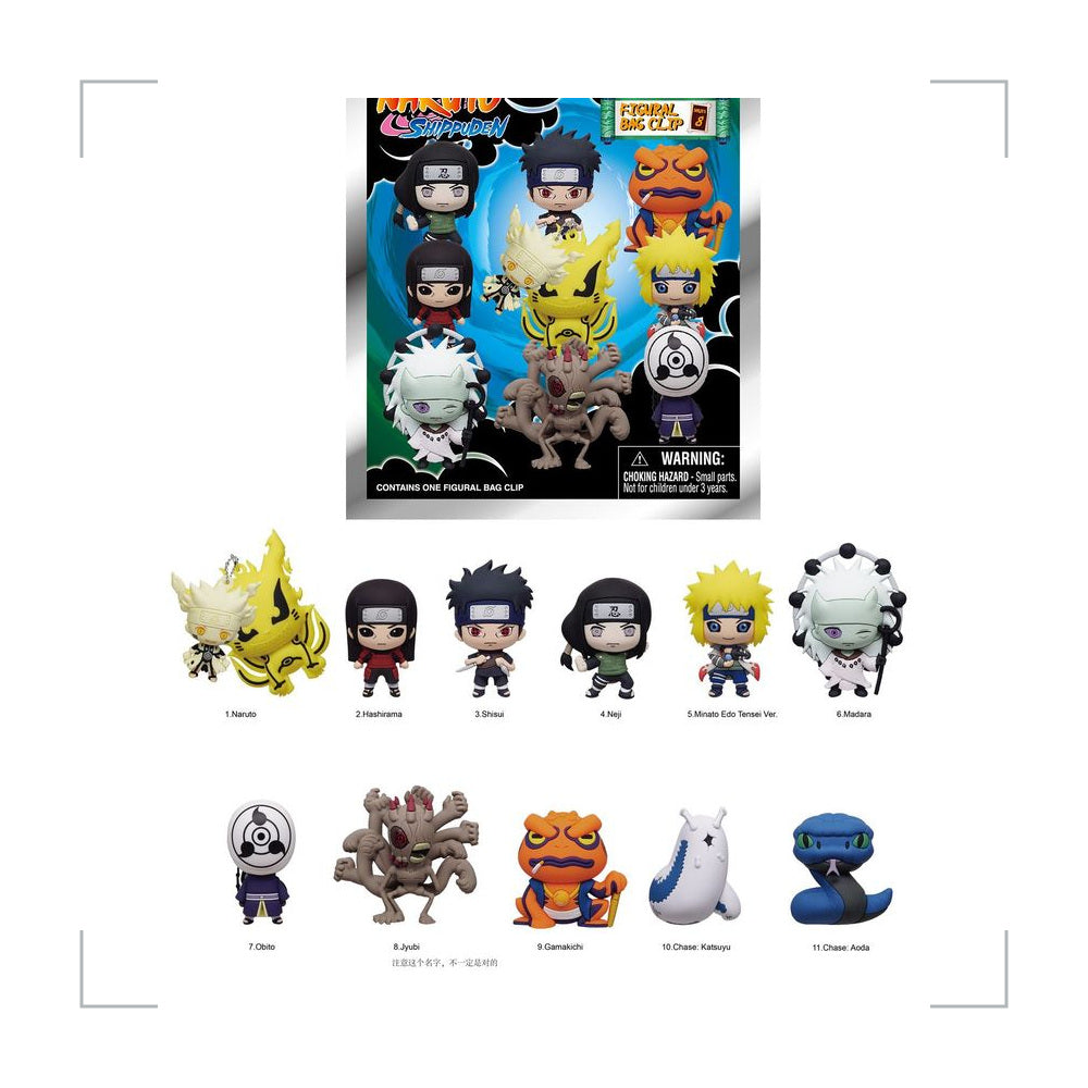 [BG_UNKNOWN] NARUTO PVC Blind Bag Keychain 5