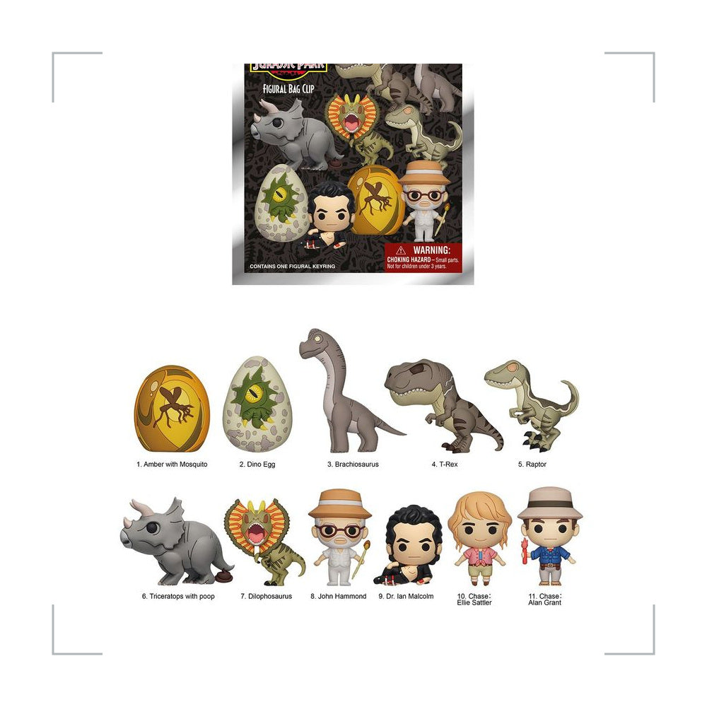 [BG_UNKNOWN] Jurassic World PVC Blind Bag Keychain 5
