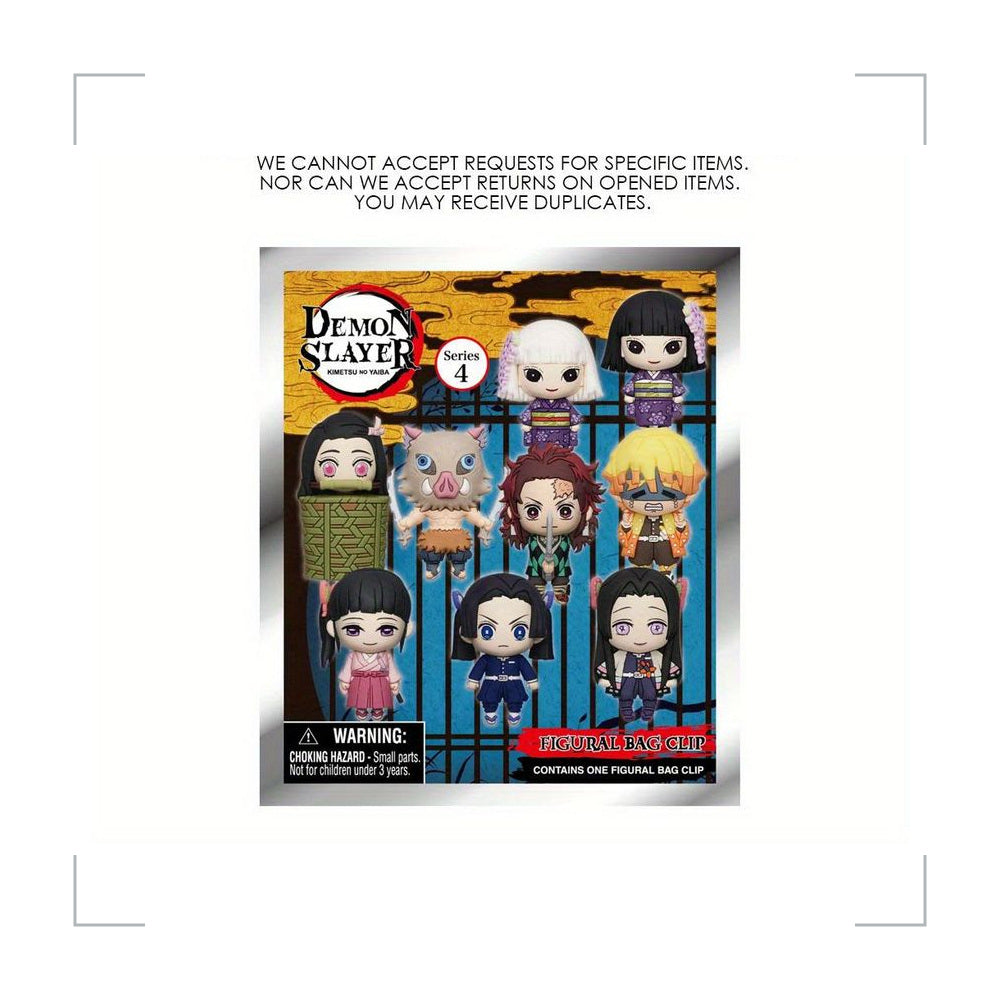 [BG_UNKNOWN] Demon Slayer PVC Blind Bag Keychain 5