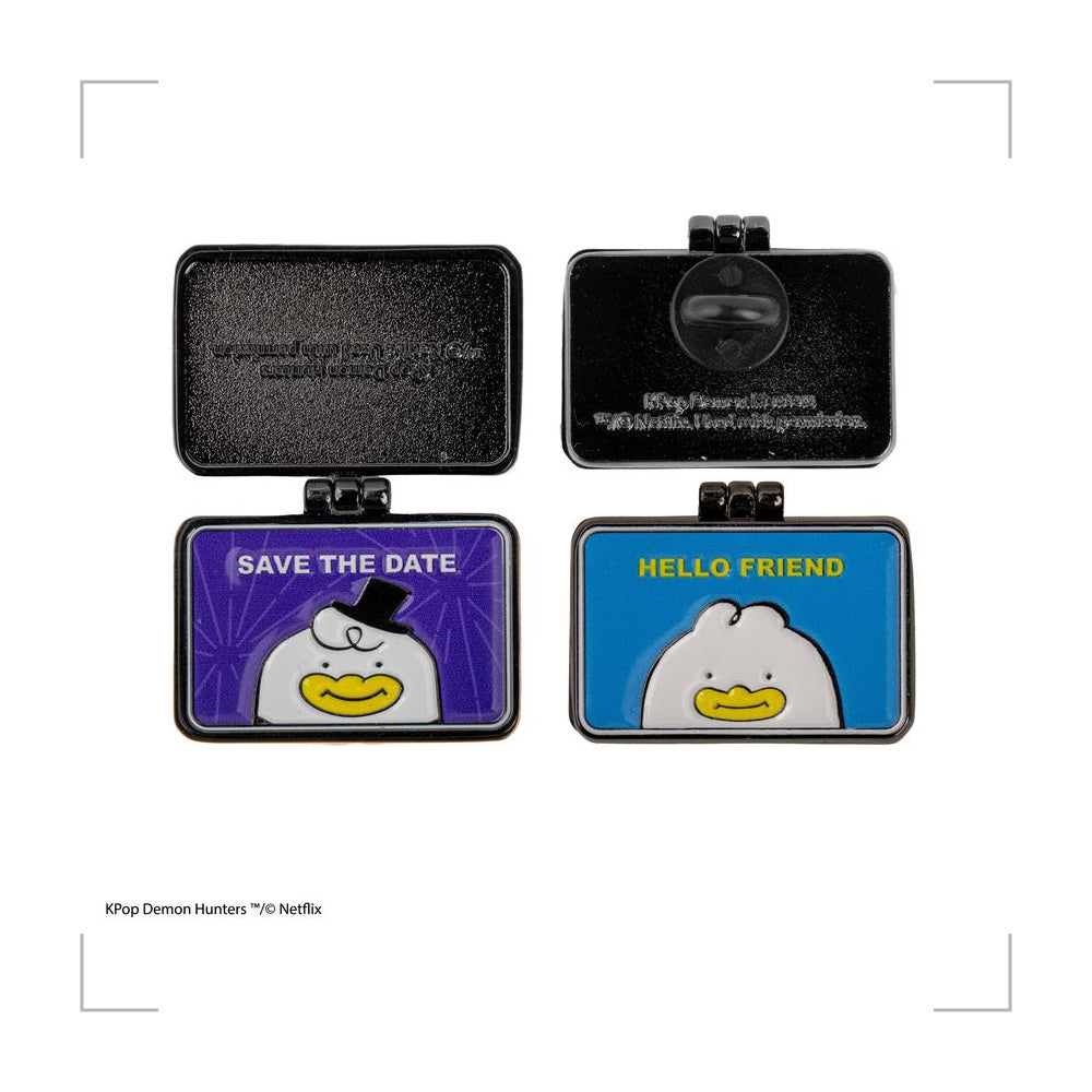 [BG_UNKNOWN] Kpop Demon Hunters Zinc Alloy Pin 5