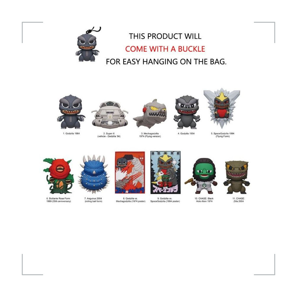 [BG_UNKNOWN] Godzilla PVC Blind Bag Keychain 5