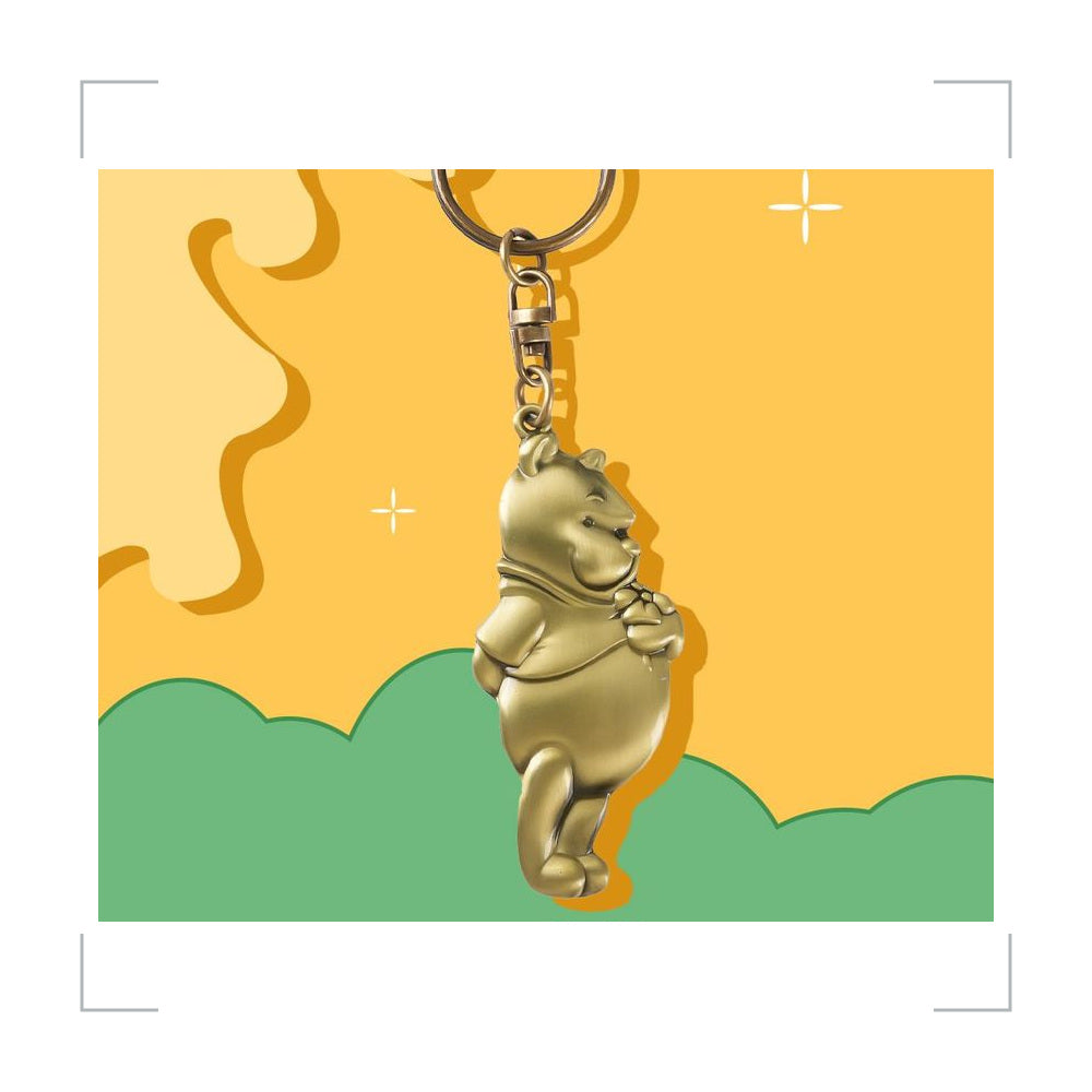 [BG_UNKNOWN] Disney Winnie the Pooh Zinc Alloy Keychain 5