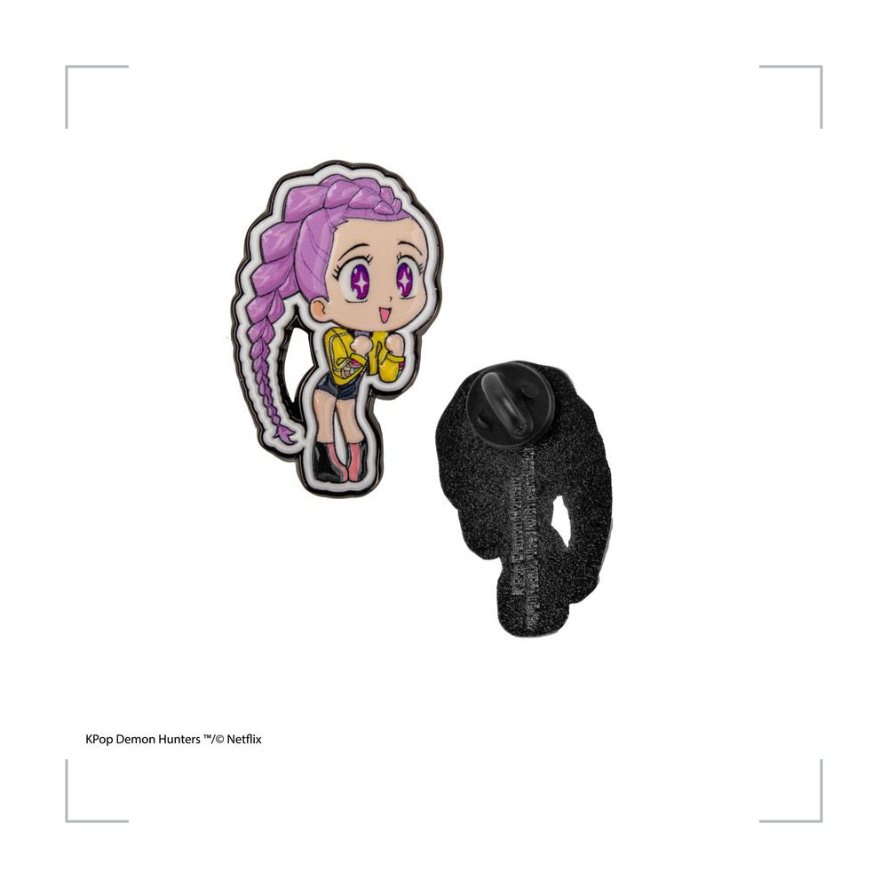 [BG_UNKNOWN] Kpop Demon Hunters Zinc Alloy Pin 5