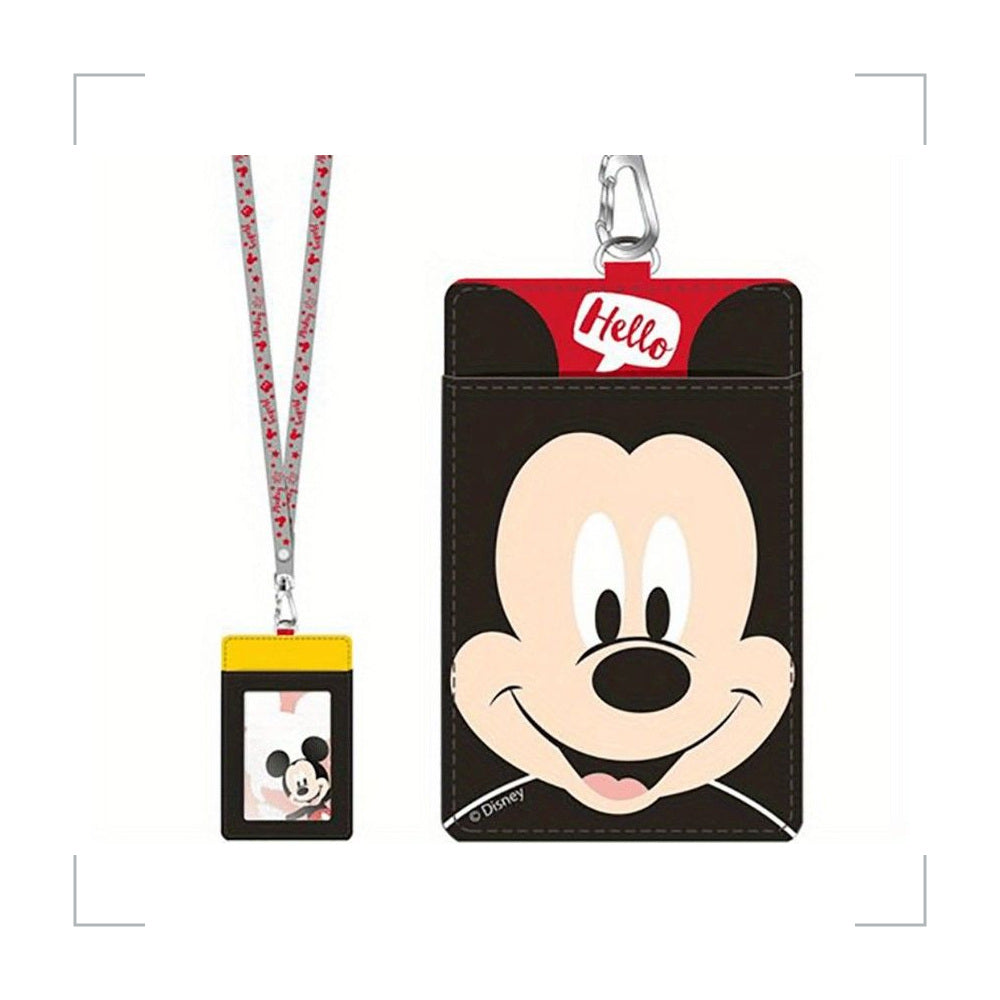 [BG_UNKNOWN] Disney Mickey Mouse PU Leather Card Holder 5