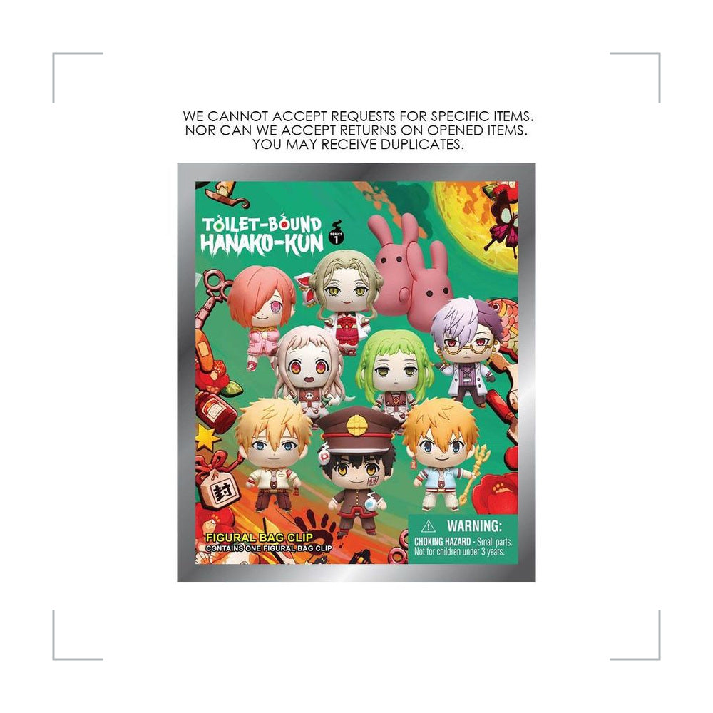[BG_UNKNOWN] Toilet-bound Hanako-kun PVC Blind Bag Keychain 5