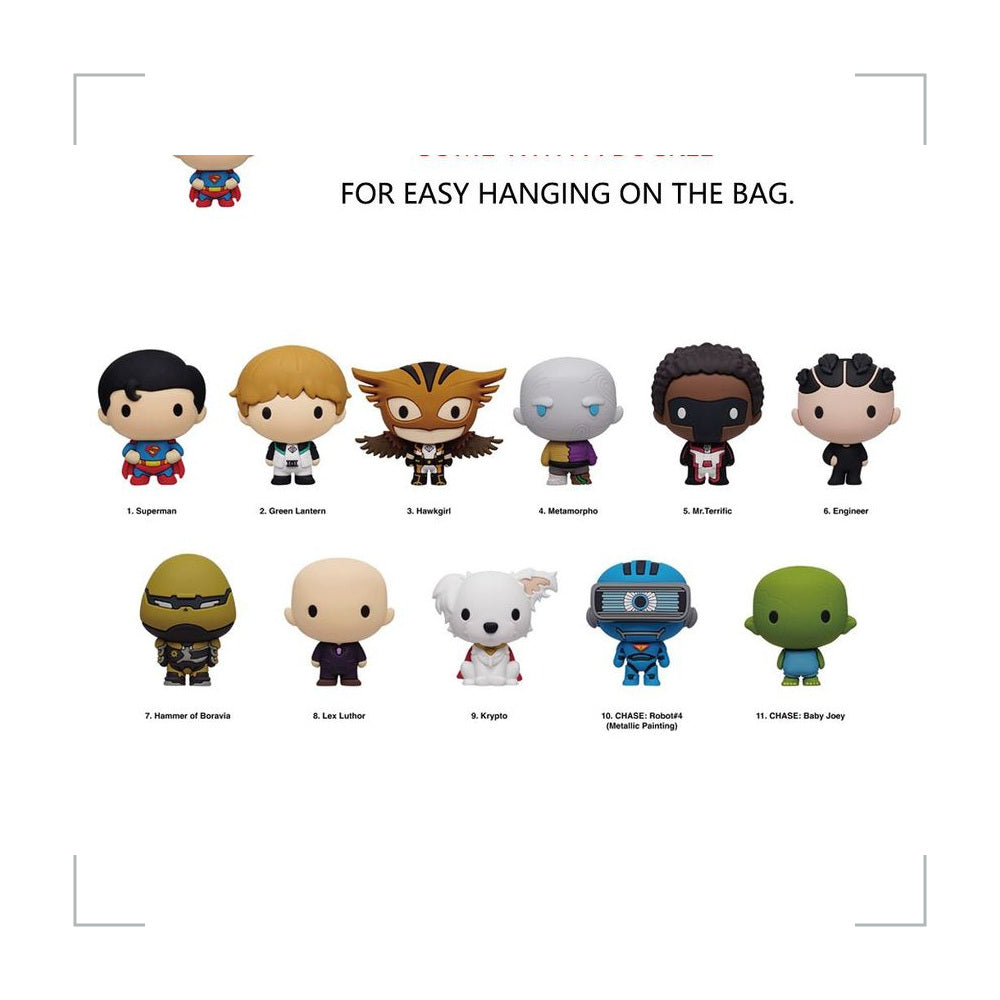 [BG_UNKNOWN] Superman PVC Blind Bag Keychain 5